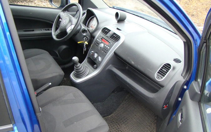 Opel Agila cena 5900 przebieg: 65323, rok produkcji 2010 z Złotów małe 67